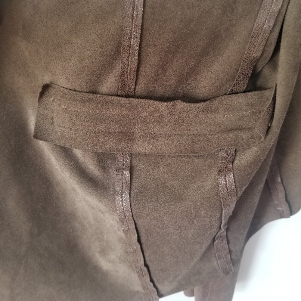 Worthington drape collar open front jacket XL - Picture 3 of 6